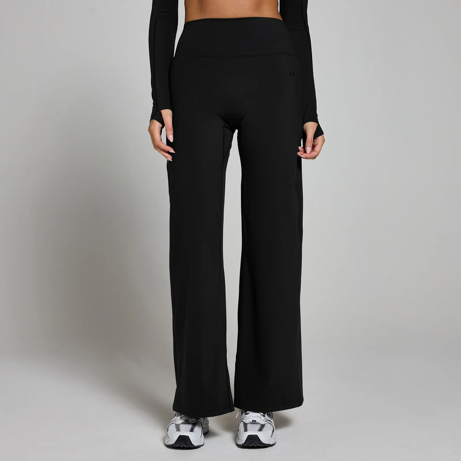 Женские леггинсы с широкими штанинами MP Tempo — черный цвет  - XS Изображение 1