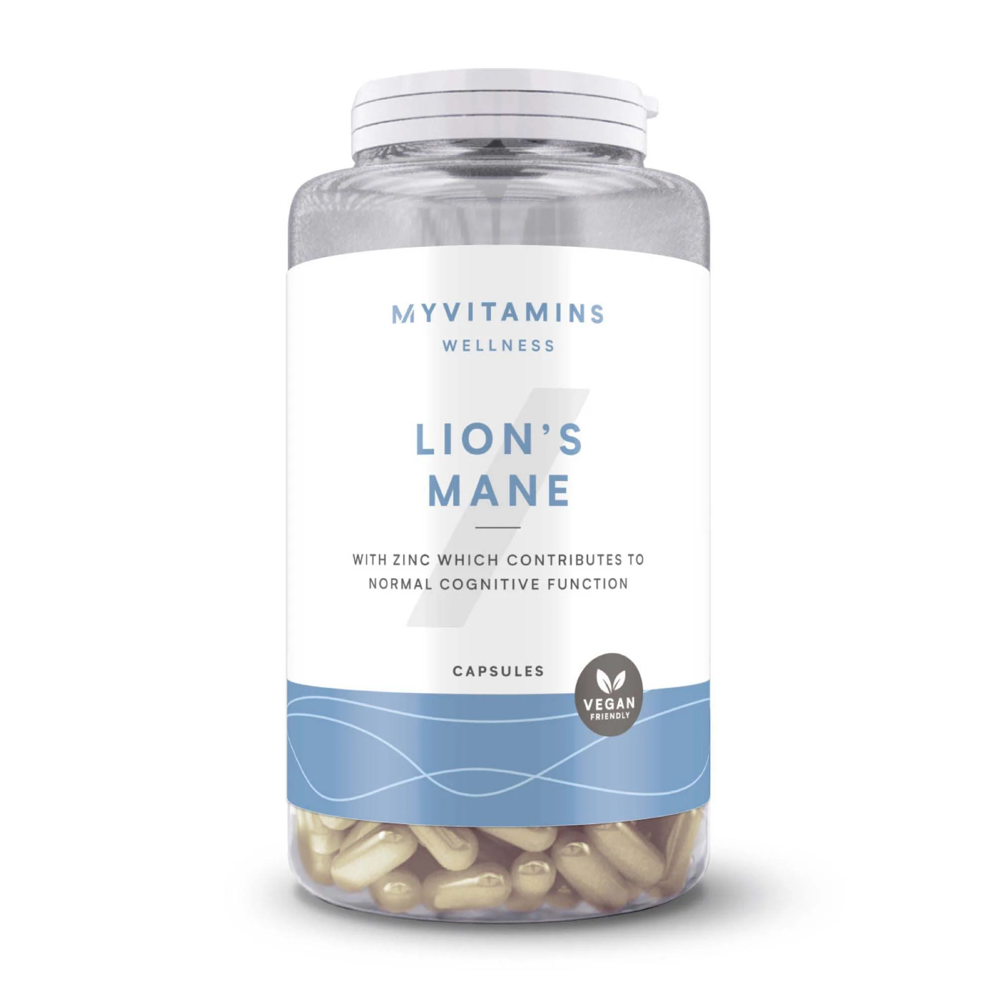 Капсулы с экстрактом ежовика гребенчатого - 60 Capsules, 30servings - Натуральный вкус Изображение 1