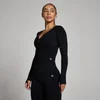 Женская укороченная куртка MP Tempo Seamless - Чёрный