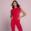 Женская футболка MP Tempo Body Fit с коротким рукавом - розово-красная