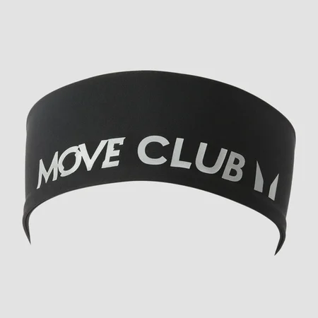 Повязка на голову MP Velocity Move Club ― черный/светоотражающий цвет