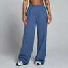 Лёгкие спортивные брюки MP Women's Lightweight Loopback с прямой штаниной - Серо-голубой