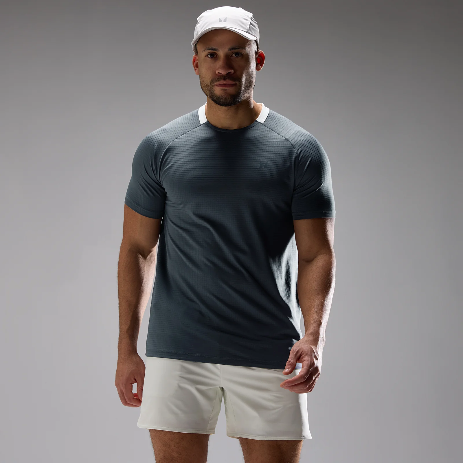 Мужская тренировочная футболка MP Training Ultra Gridded - Anchor Grey - XS Изображение 1