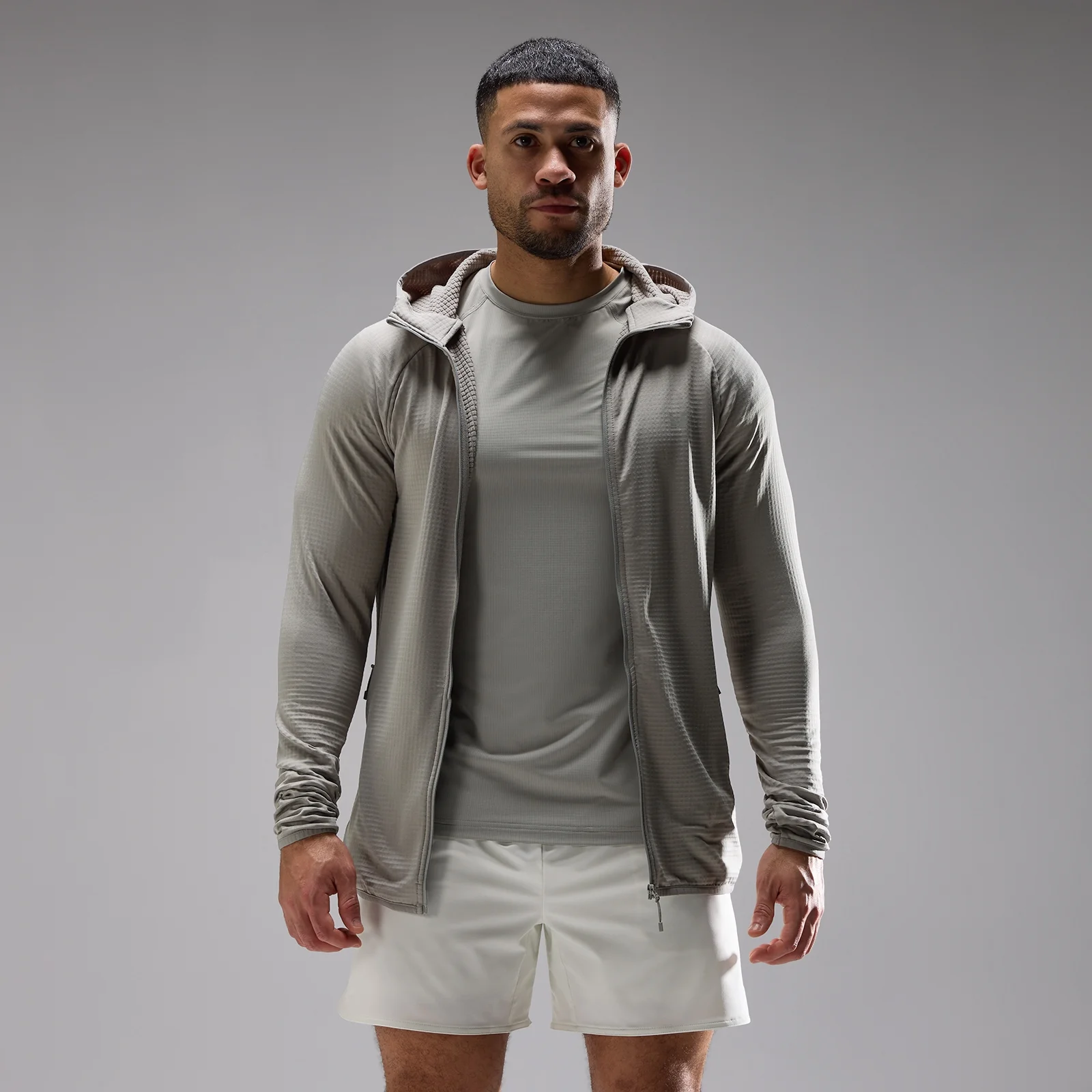 Мужское тренировочное худи MP Training Ultra Gridded - Fossil - XS Изображение 1
