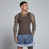 Мужская майка MP Lift Ribbed Muscle Fit - шоколадный