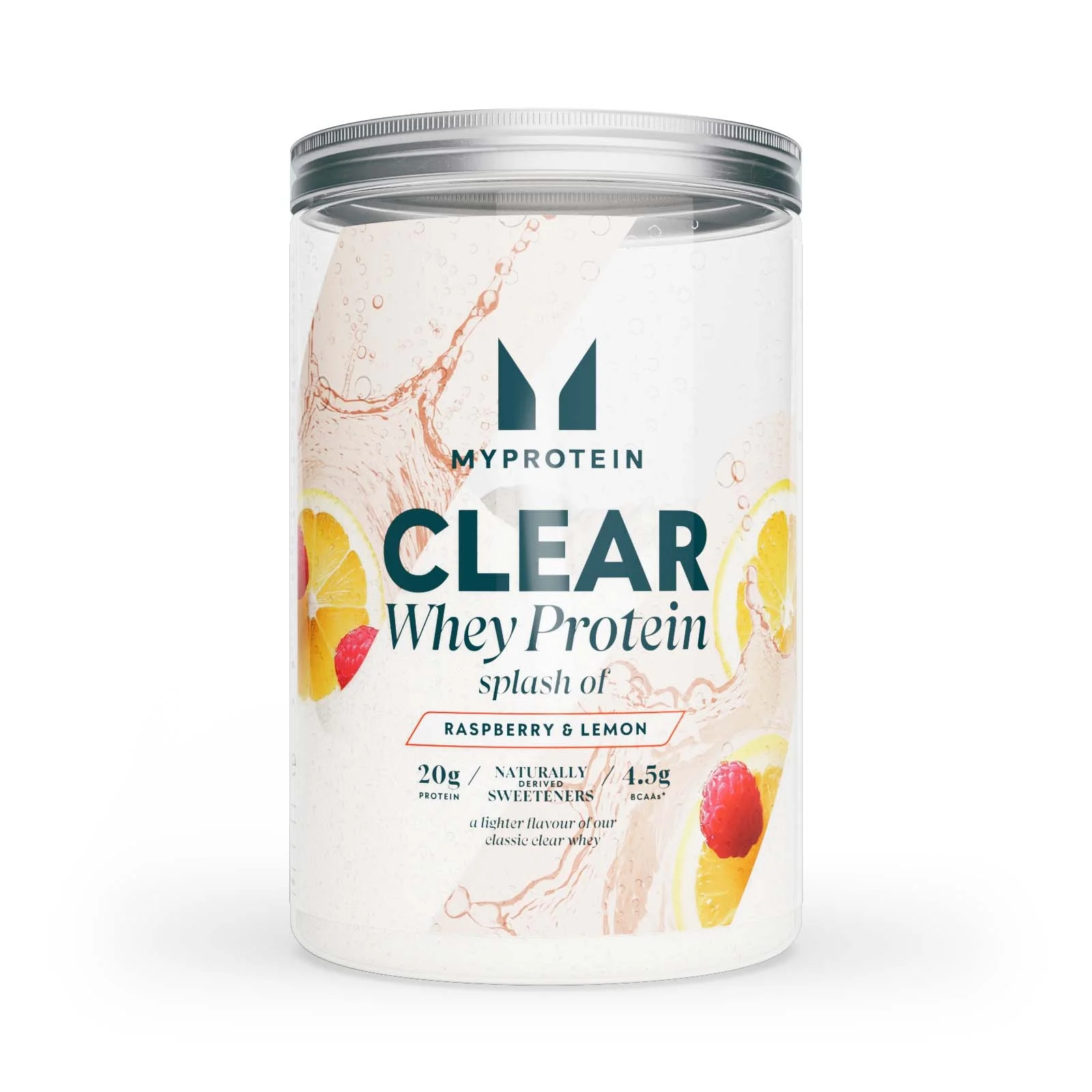 Clear Whey Splash - 390G - 15servings - Splash Of - Raspberry & Lemon Изображение 1