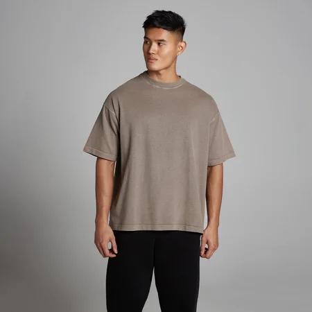 Мужская хлопковая футболка MP Washed Oversized - Falcon