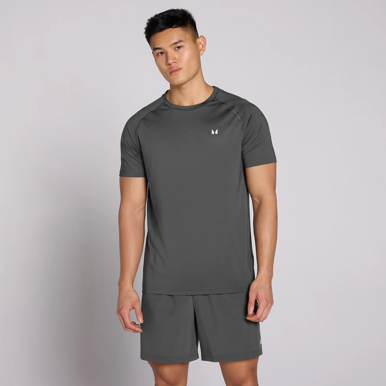 MP Men's Training Short Sleeve T-Shirt - Dark Grey - M Изображение 1