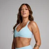Спортивный бюстгальтер MP Women's Tempo с перекрученной спиной - небесно-голубой