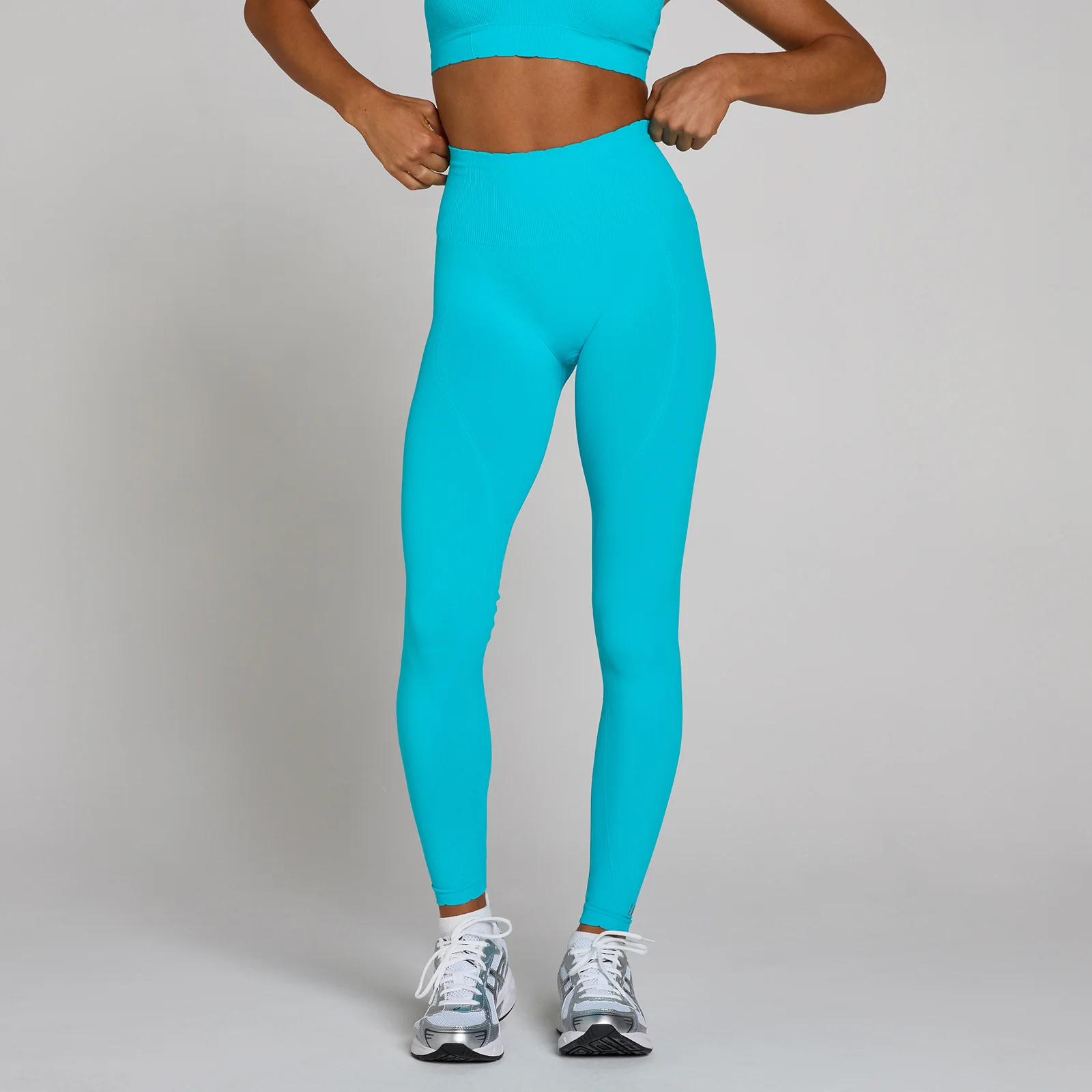 Леггинсы MP Women's Tempo Ultra Seamless - Electric Blue - M Изображение 1