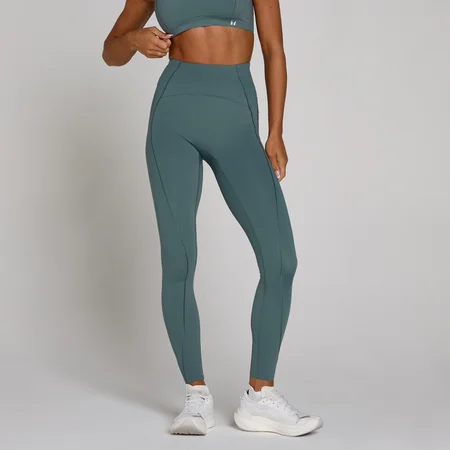 Женские леггинсы MP Tempo Ultra Curved Stitch - синий