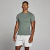 Мужская рубчатая футболка MP Lift Muscle Fit - Оружейный серый