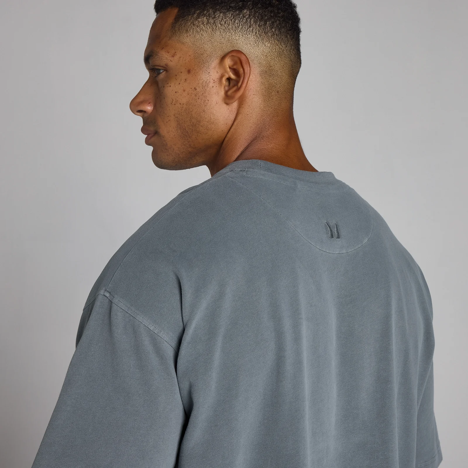 MP Men's Washed Oversized T-Shirt - Future Blue - L Изображение 4