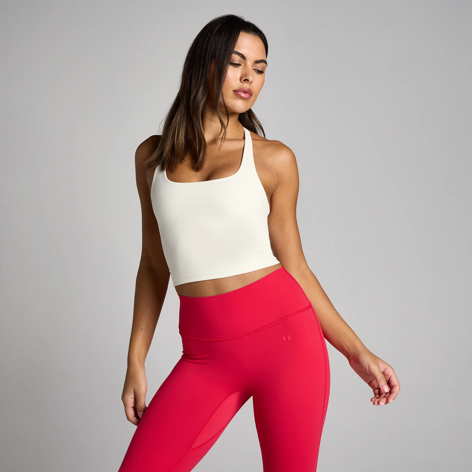 Женская майка MP Tempo Strappy Racerback - Ваниль - S Изображение 1