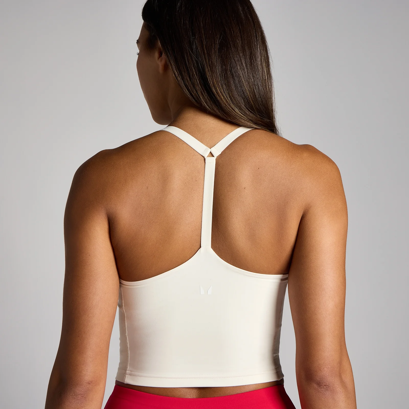 Женская майка MP Tempo Strappy Racerback - Ваниль - S Изображение 4