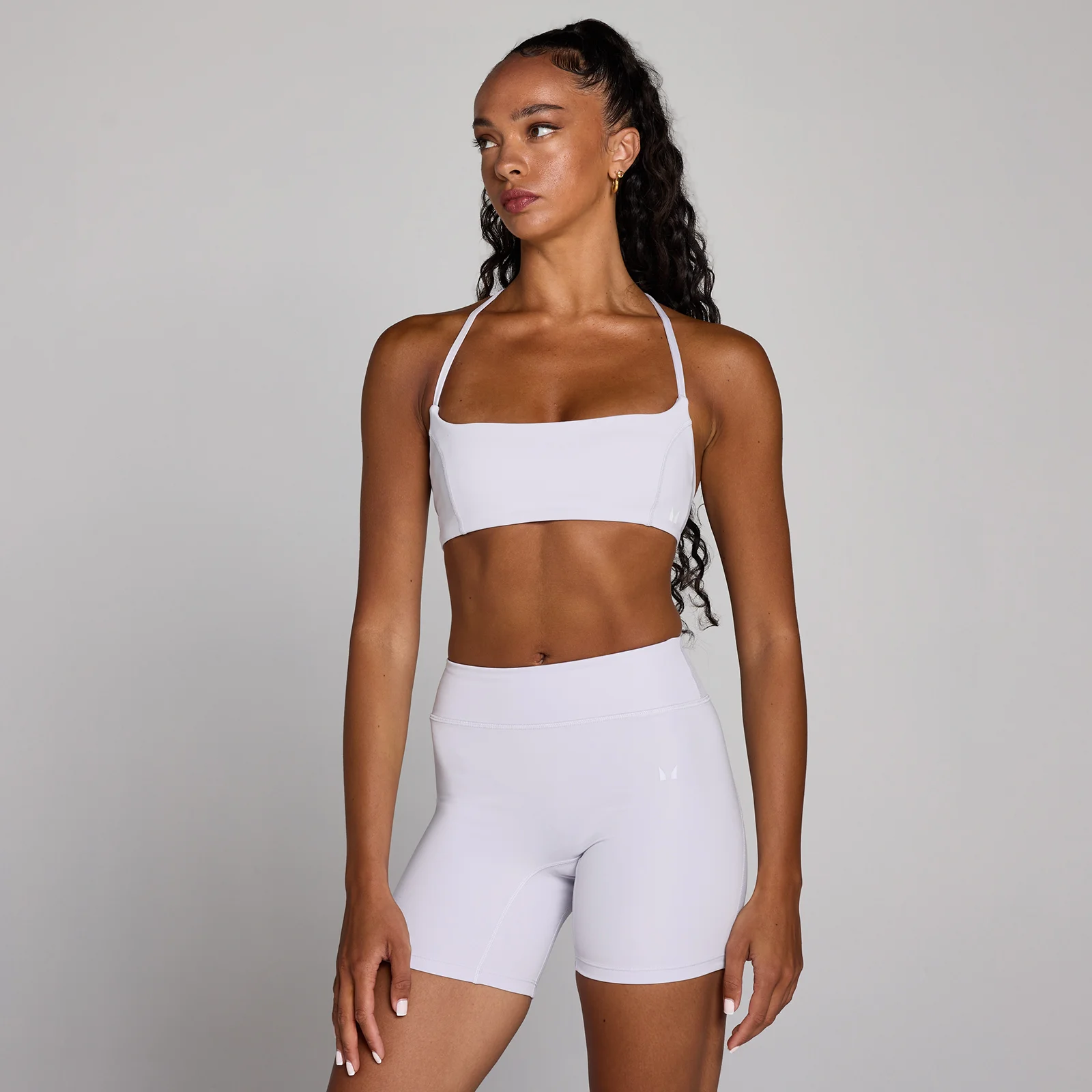 Спортивный бюстгальтер MP Women's Training с открытой спиной - Chalk Dust - M Изображение 1