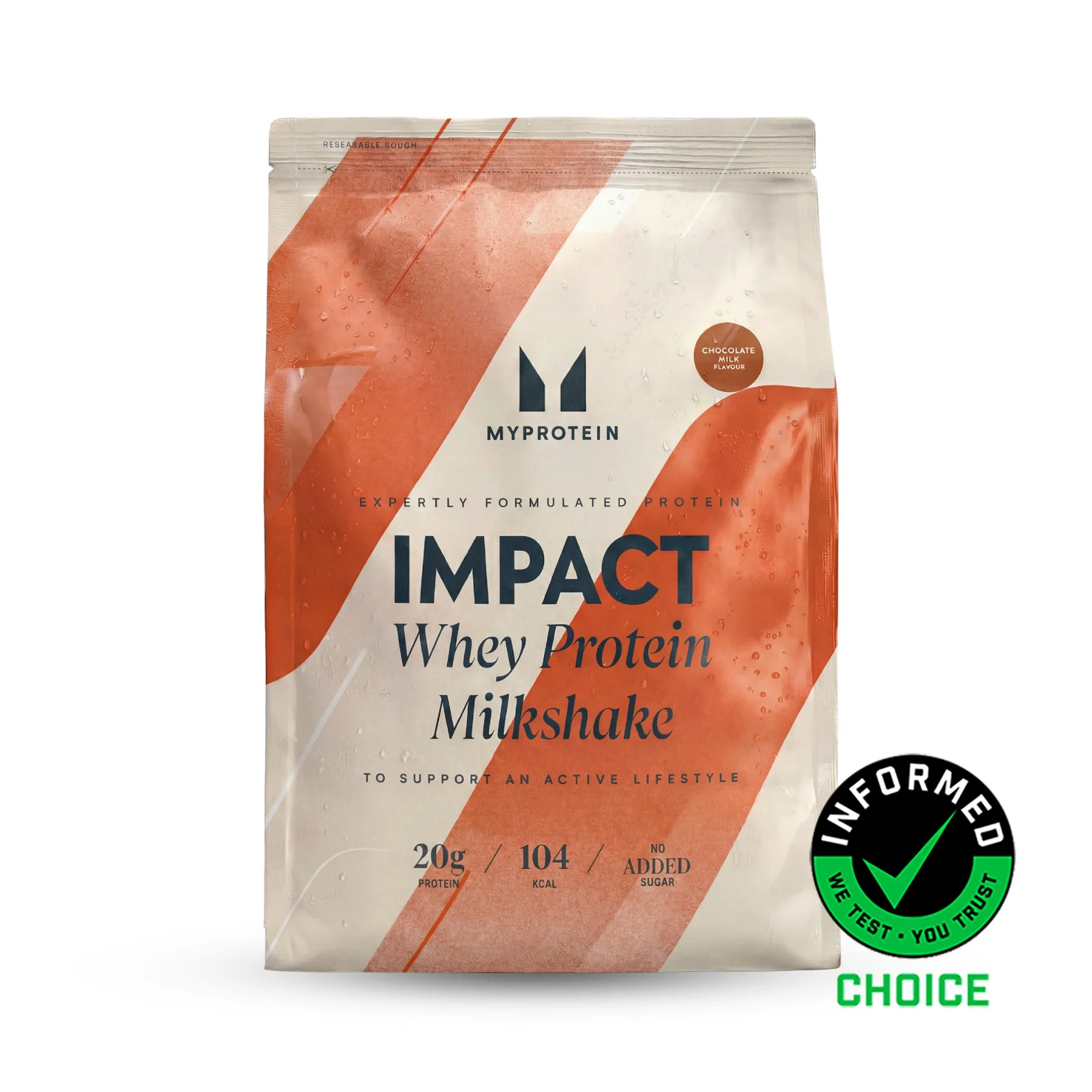 Impact Whey Protein Milkshake - 2700g - 90servings - Chocolate Milk Изображение 1