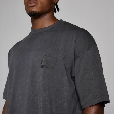 MP X Gold's Men's Washed Graphic Oversized T-Shirt - Washed Coal - XS Изображение 6