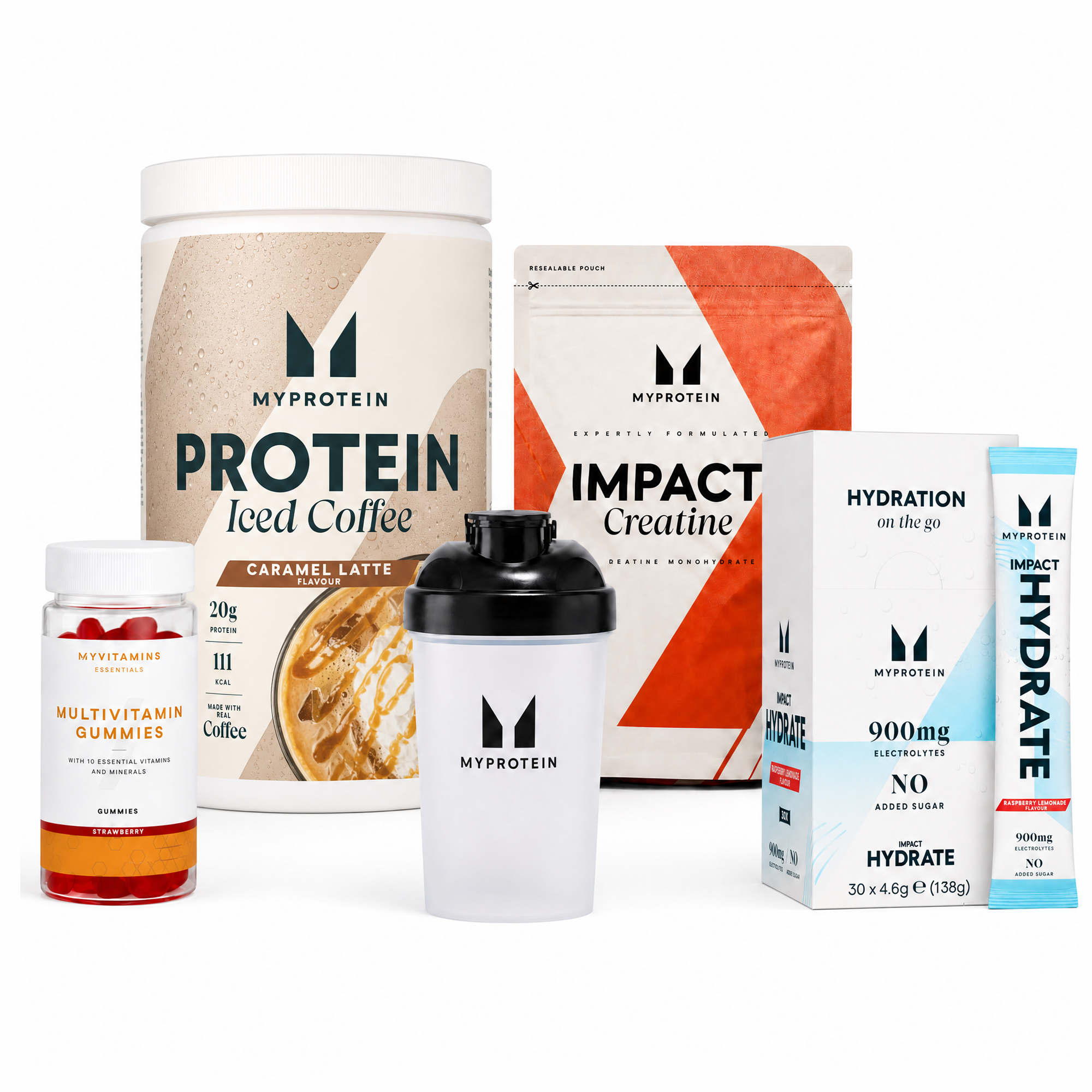 Impact Week Coffee Bundle - Raspberry Lemonade - 20servings - Iced Caramel Latte Изображение 1