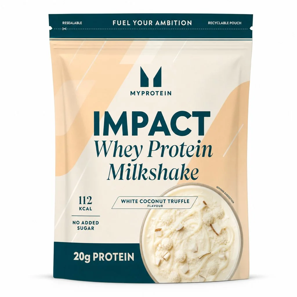 Impact Whey Protein Milkshake - 450G - 15servings - Ағартылған шоколад кокоспен Изображение 1